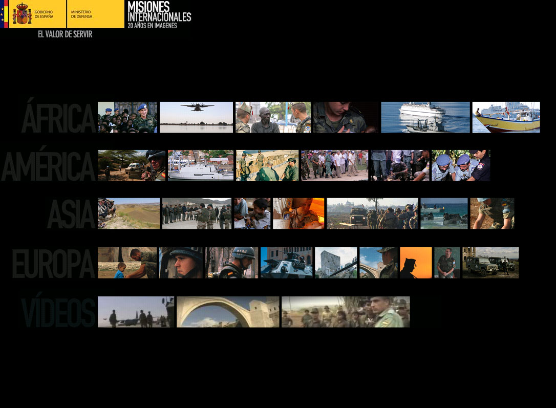 FOTOGRAMAS MISIONES INTENACIONALES